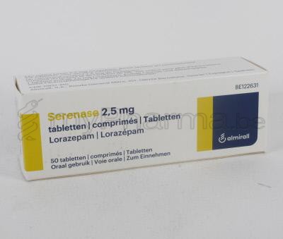 Lorazépam 2.5mg