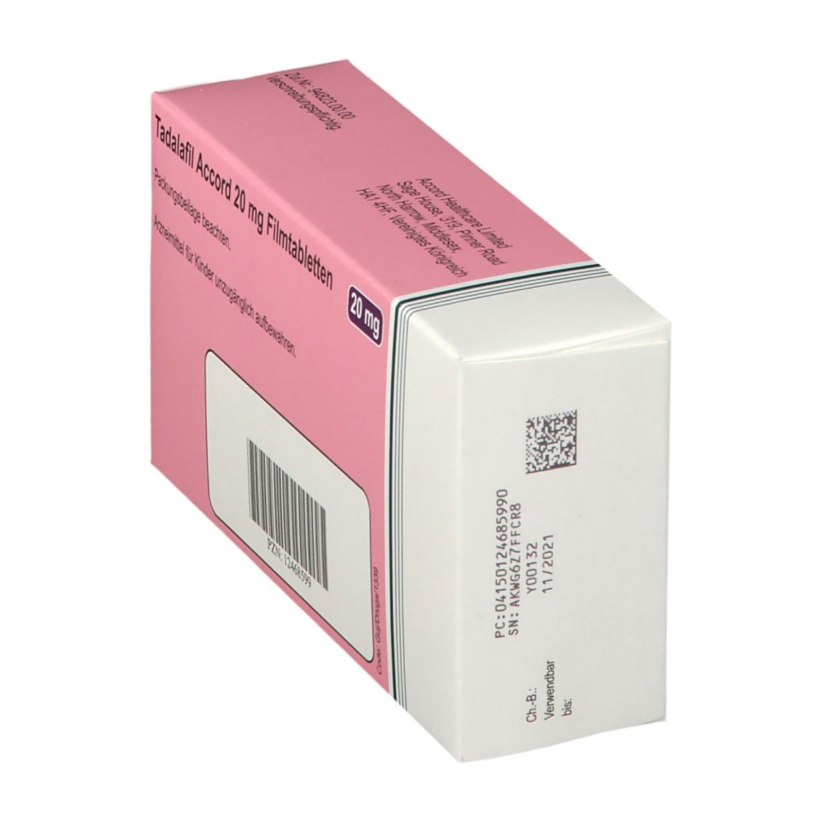 Tadalafil 20mg accord