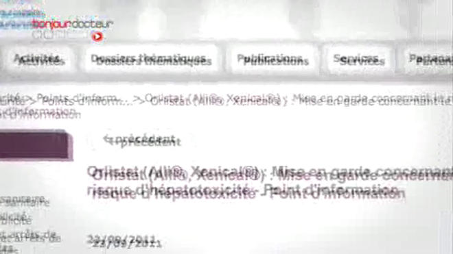 Alli pilule pour maigrir