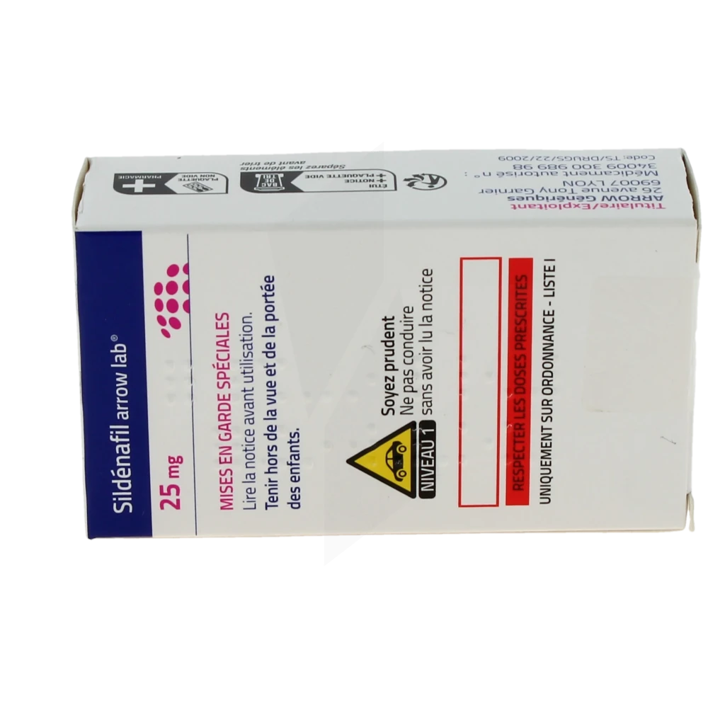 Prix viagra 25