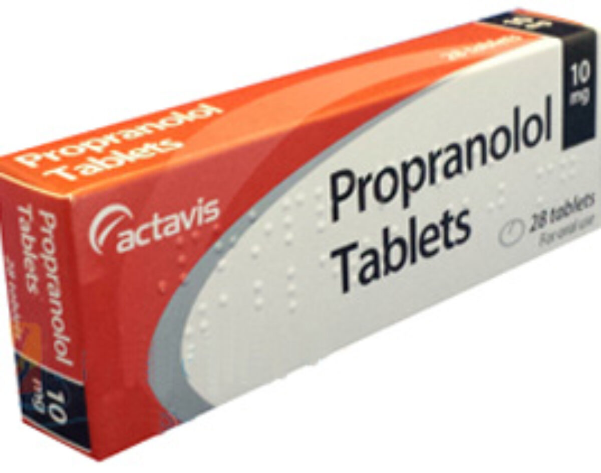 propranolol 10 mg tid
