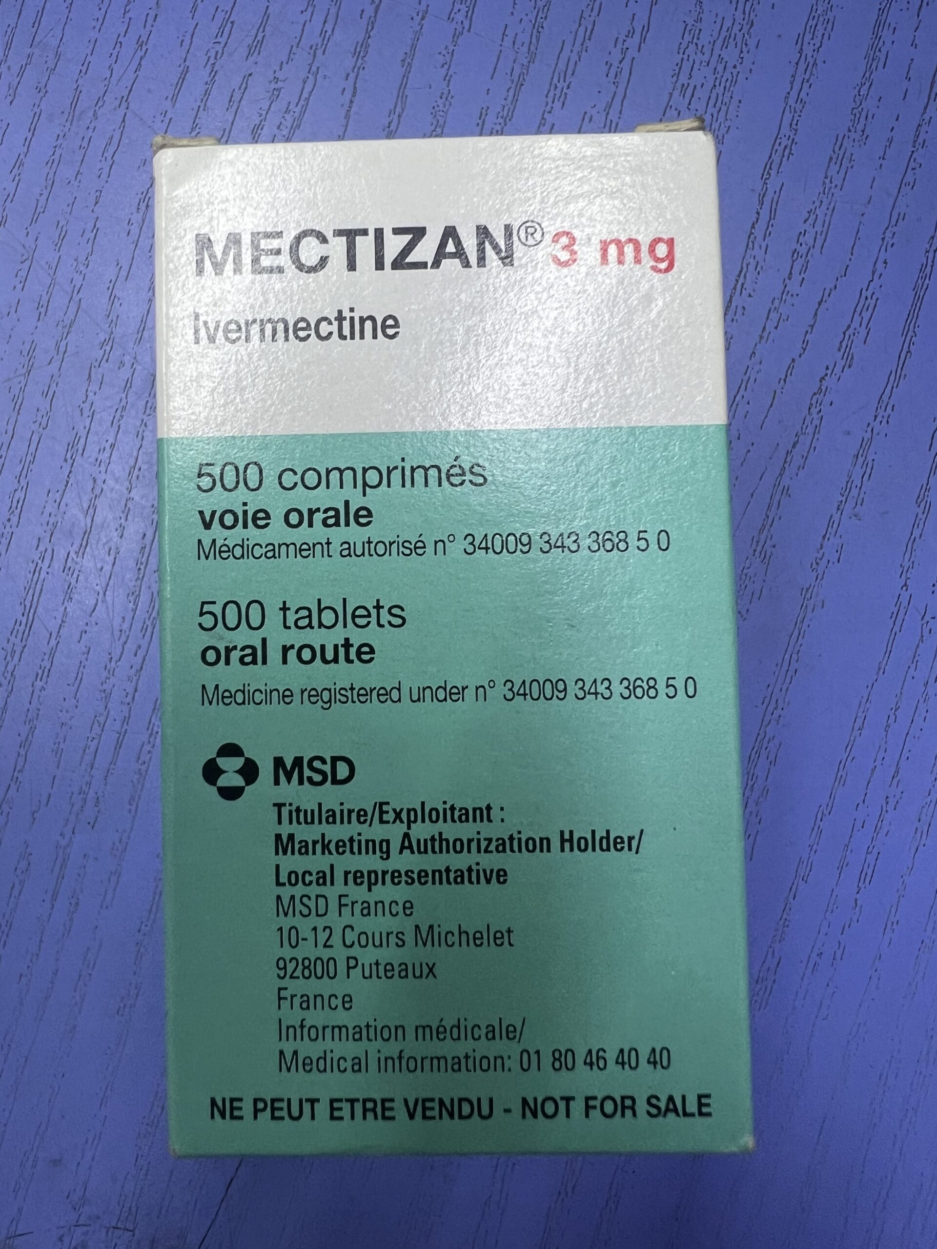 Mectizan 3mg ivermectin