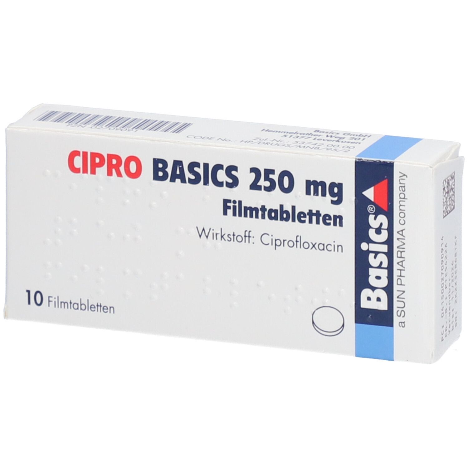 Co Ciprofloxacin 250 Mg