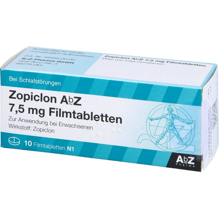 Achat zopiclone 7.5 mg