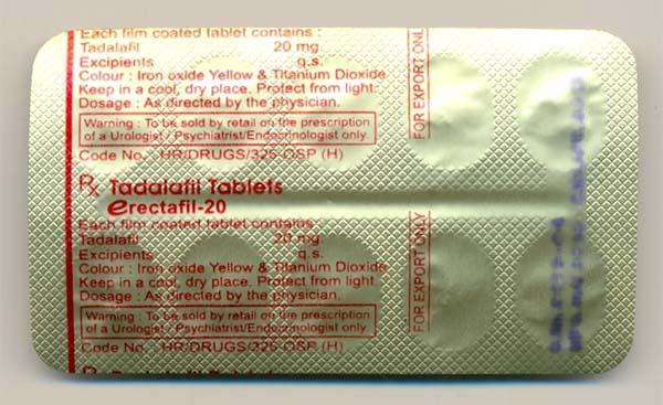 Erectafil 2.5mg