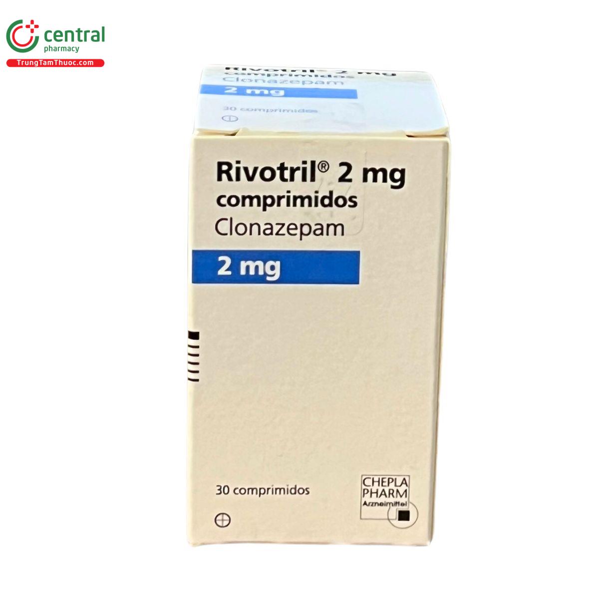 Rivotril 2 mg prix belgique