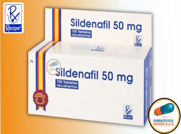 Sildenafil 50 mg 8 tabletas