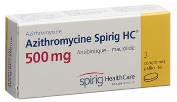 azithromycin 500 mg qd