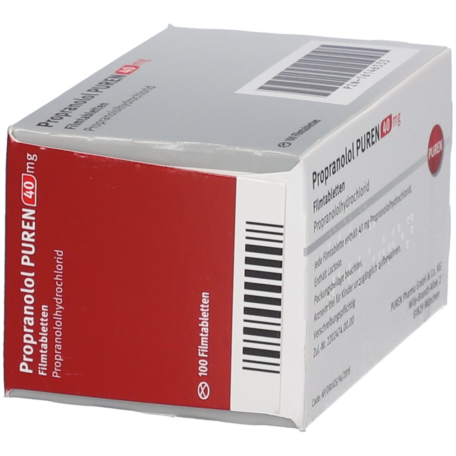 Propranolol 40 mg sans ordonnance