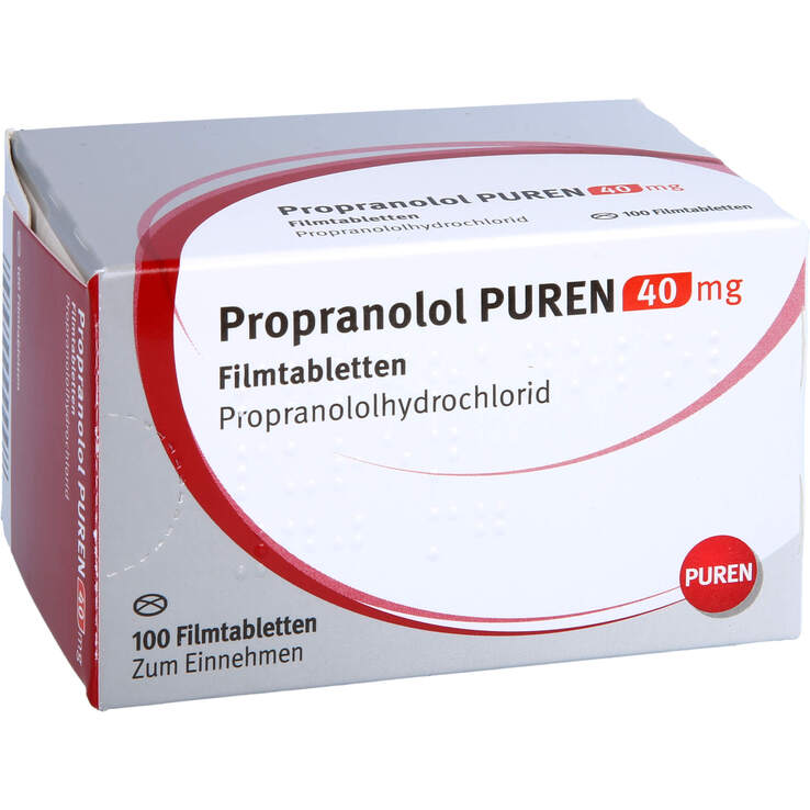 Propranolol xr 40 mg