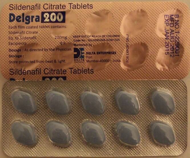 Viagra genérico 200 mg