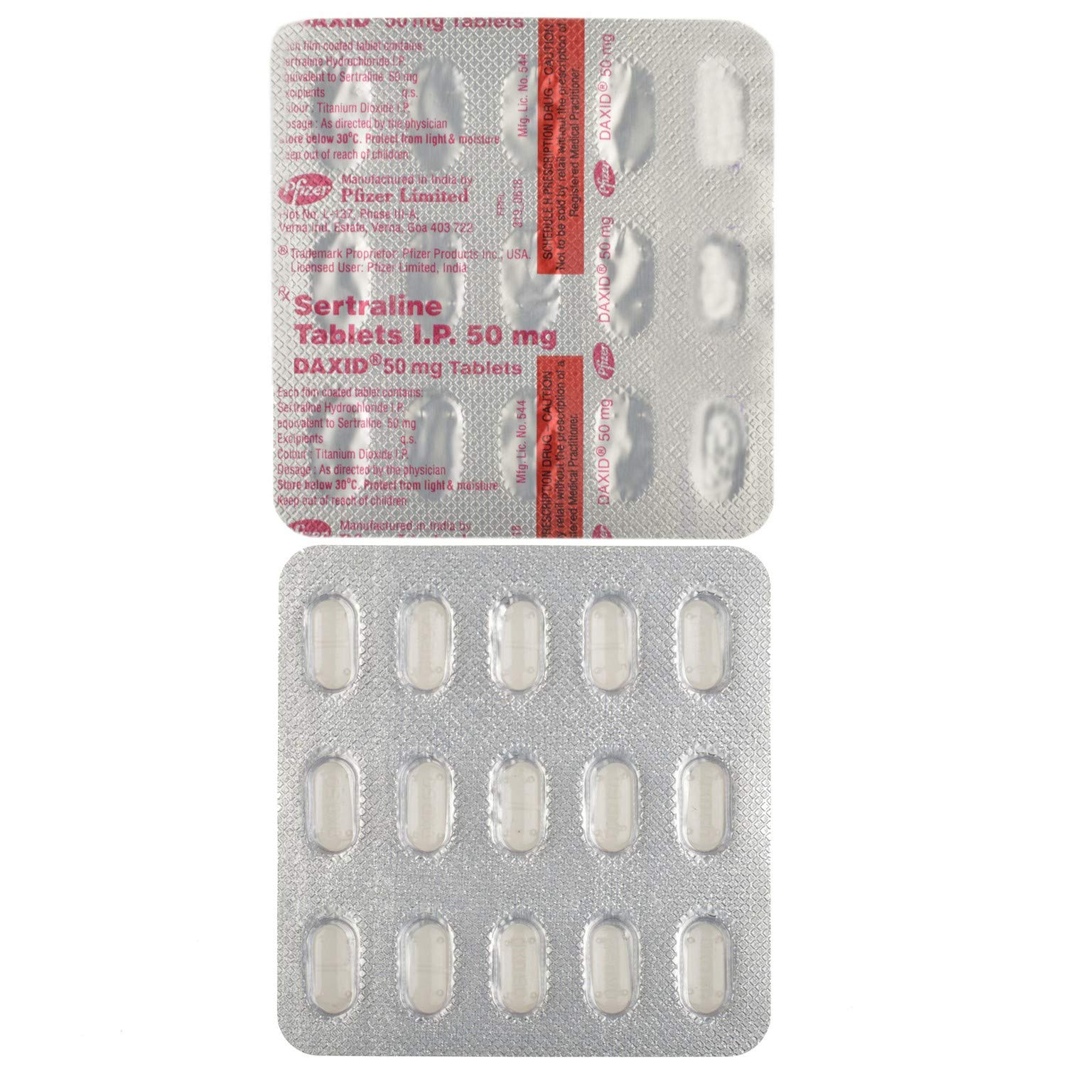 Sertraline 50mg