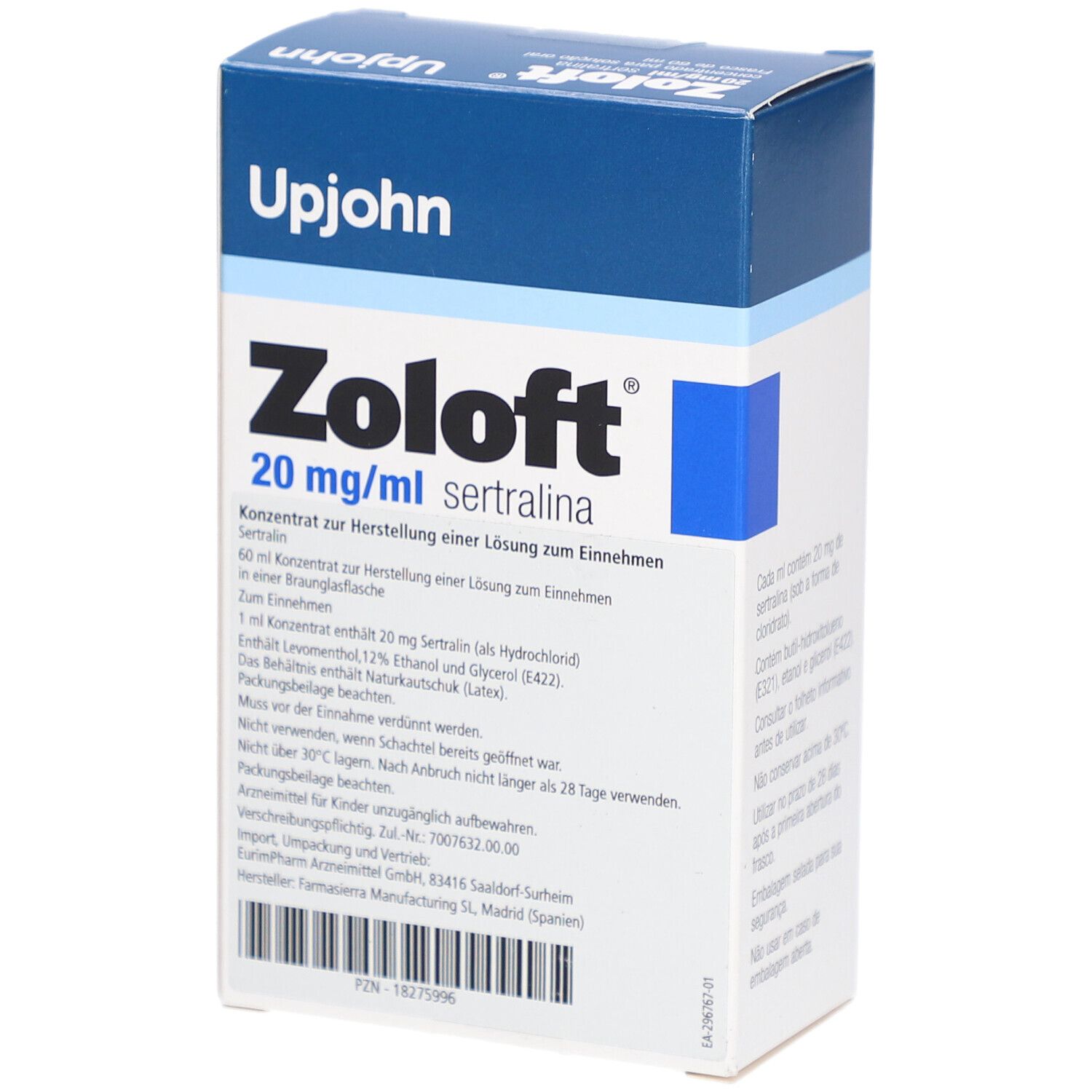 sertraline 25 prix