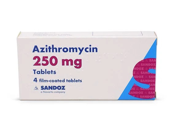 Novo azithromycin 250 mg