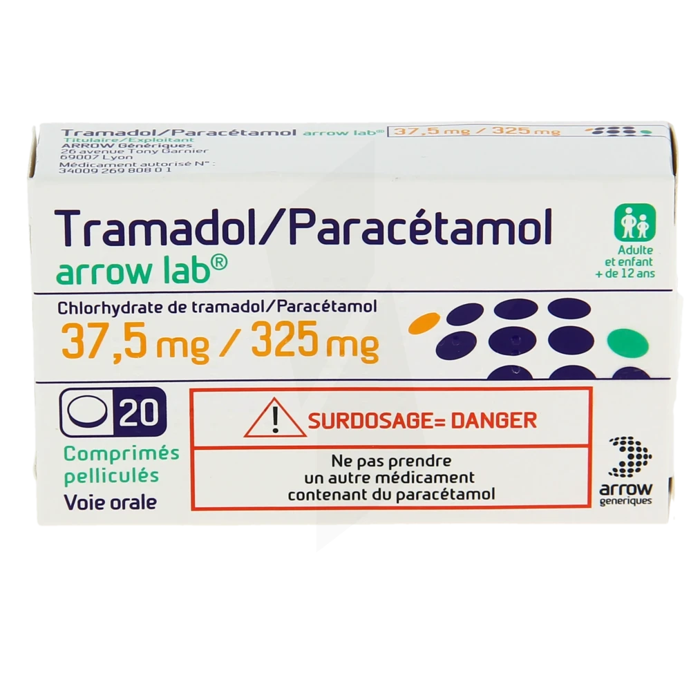 tramadol 37.5 prix