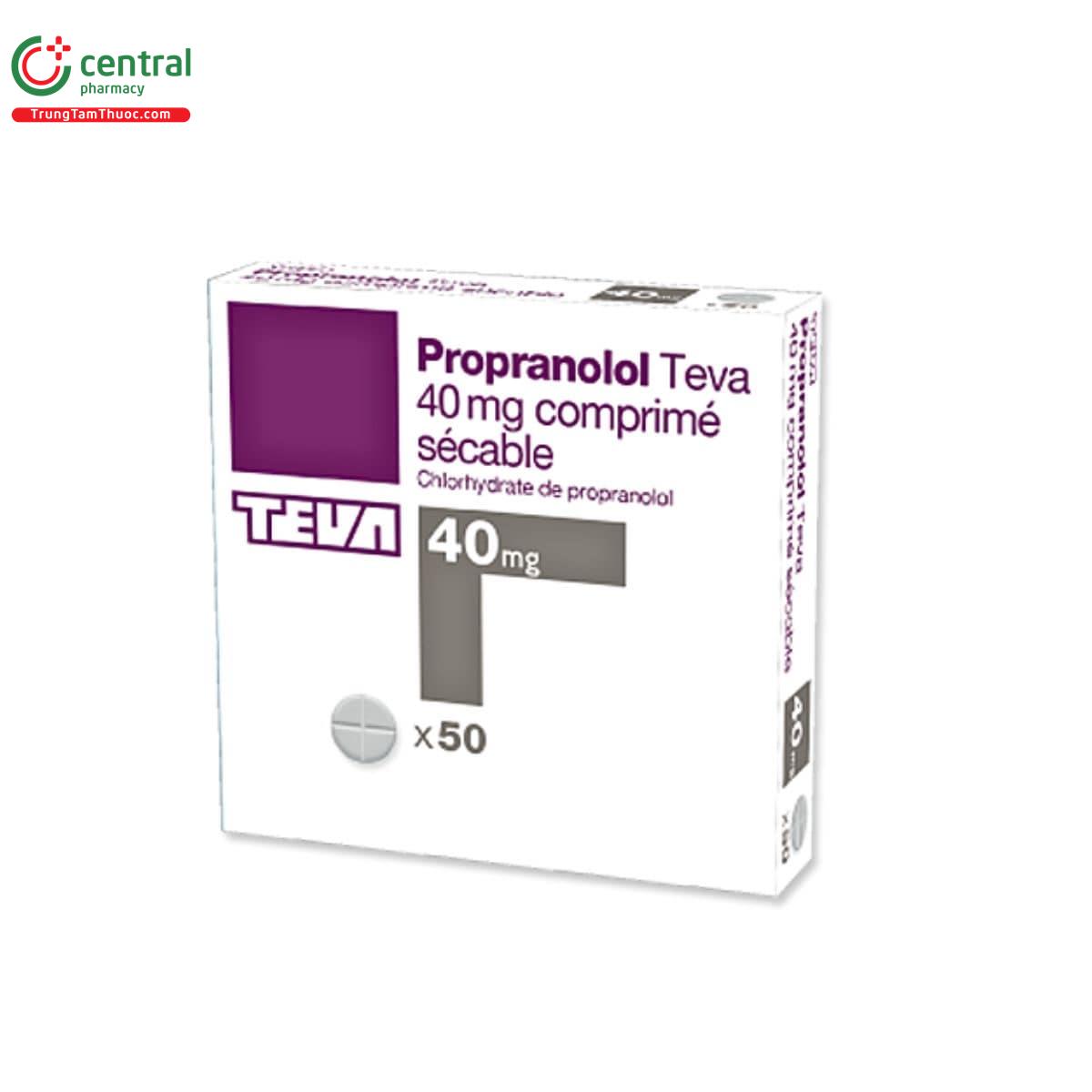 Propranolol 40mg original