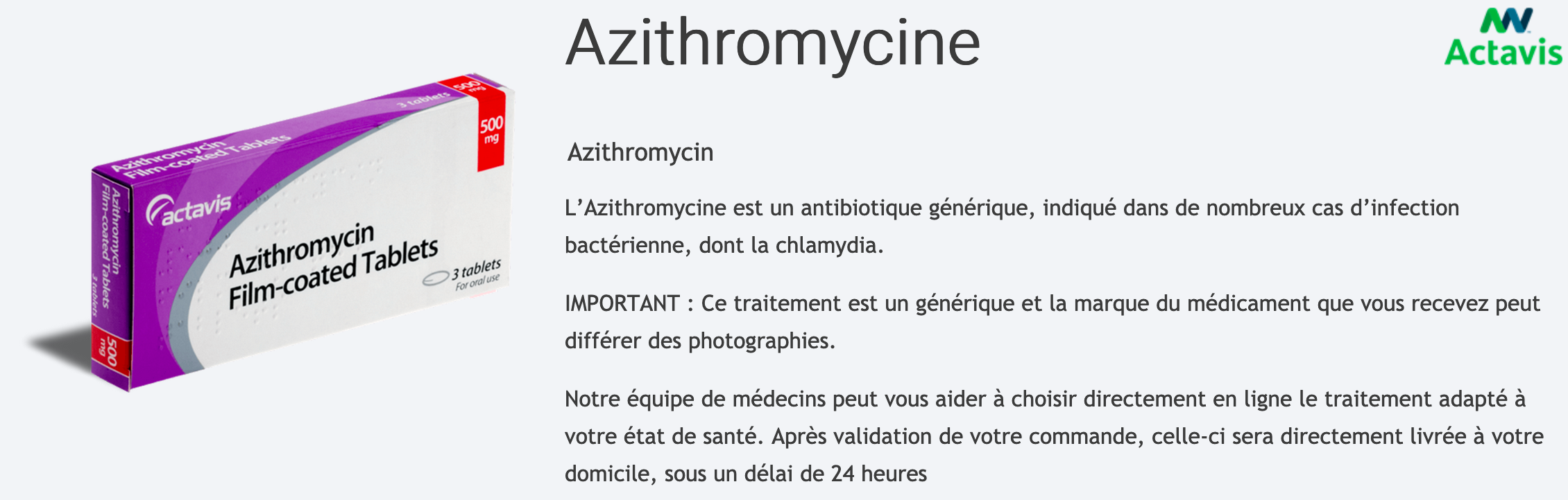 Amoxicilline est il un generique