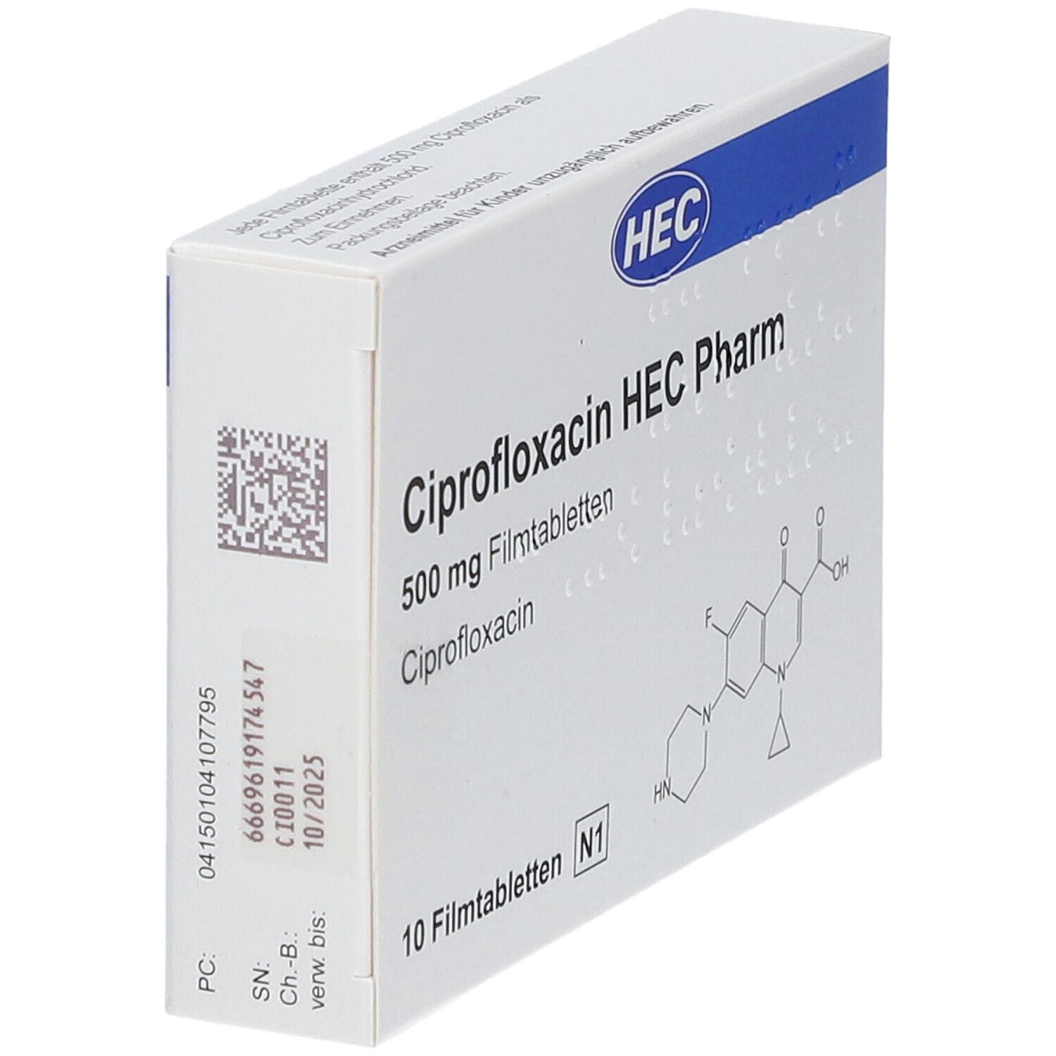Ciprofloxacin Usp 500 Mg