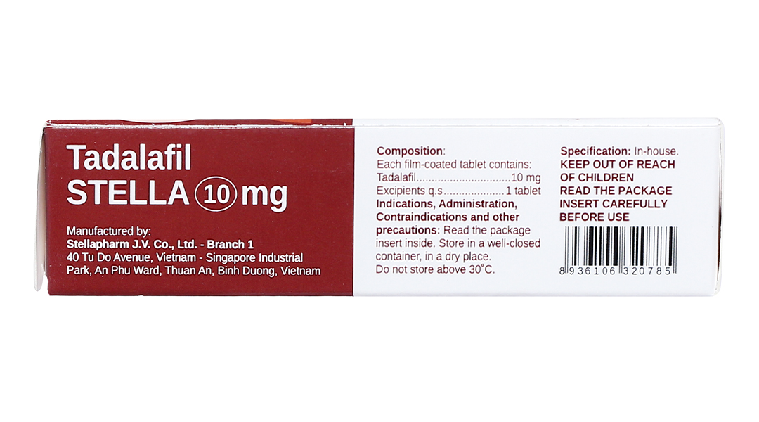 Tadalafil 10mg Stada
