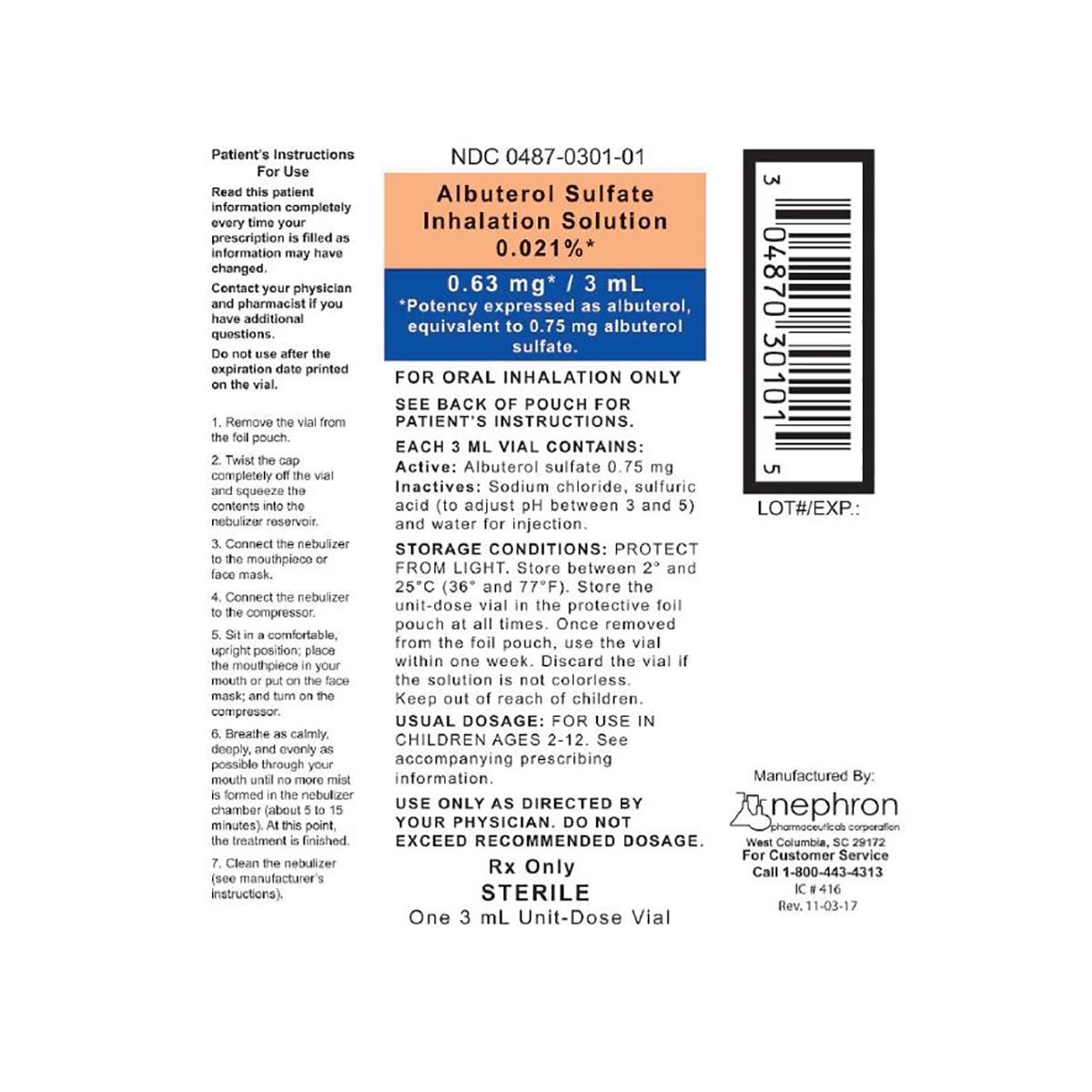 Albuterol sans ordonnance