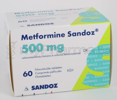 Metformine prix belgique