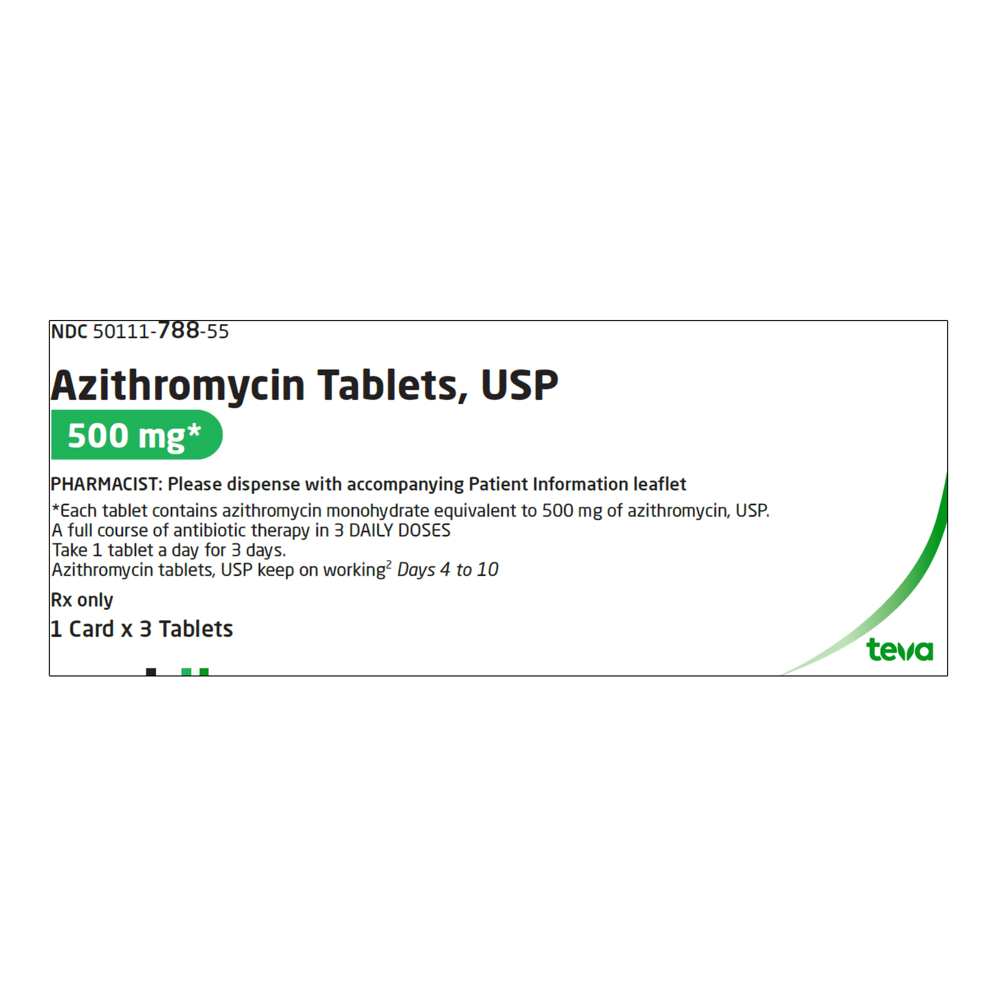 Azithromycin 500 mg std