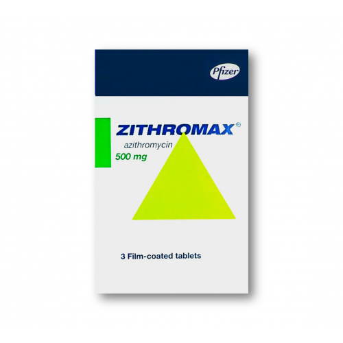 Zithromax 500 mg vial