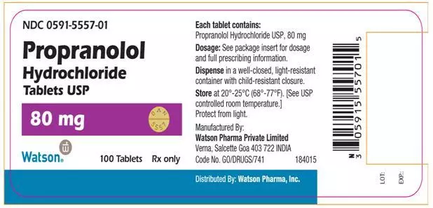Propranolol 80mg