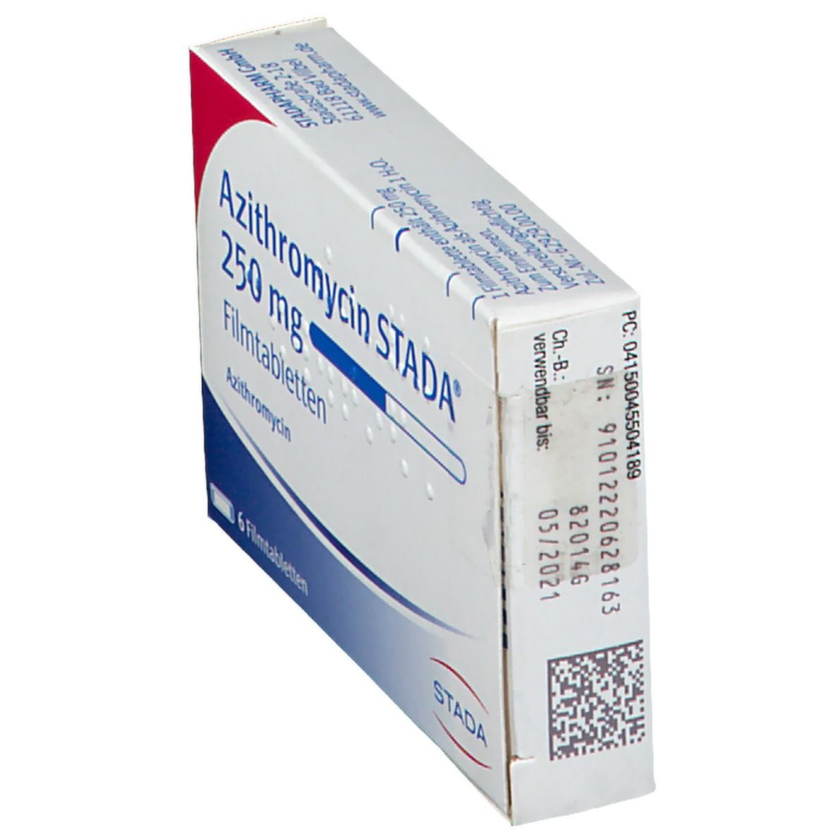 Azithromycin 250 mg & dexamethasone 6 mg