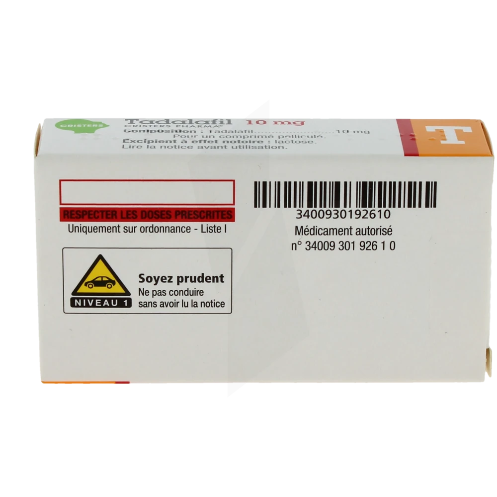Prix Cialis 10mg Pharmacie France
