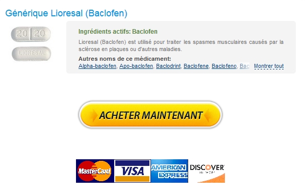 Lioresal prix france