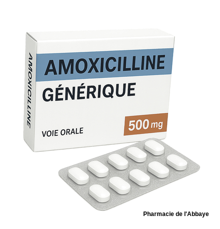 Dérivé amoxicilline sans ordonnance