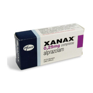 Xanax 0.25 mg prix
