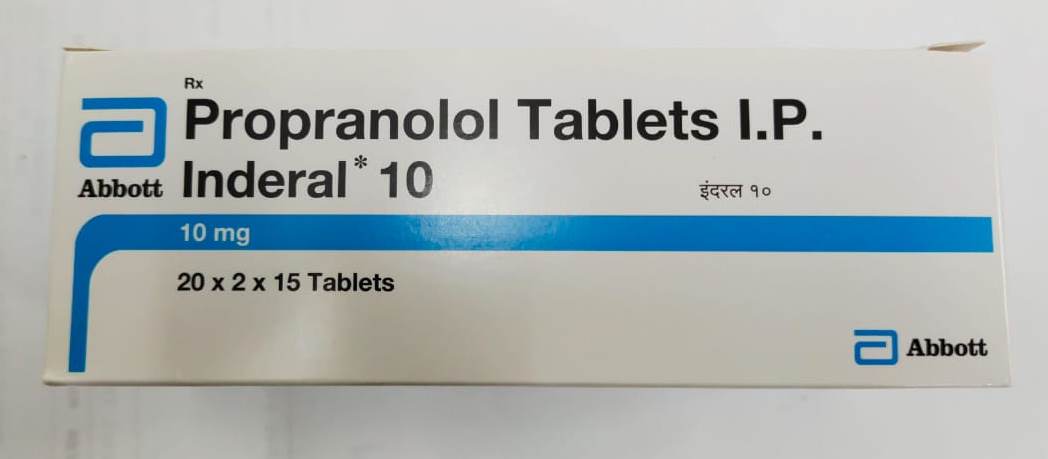 Inderal de 10mg