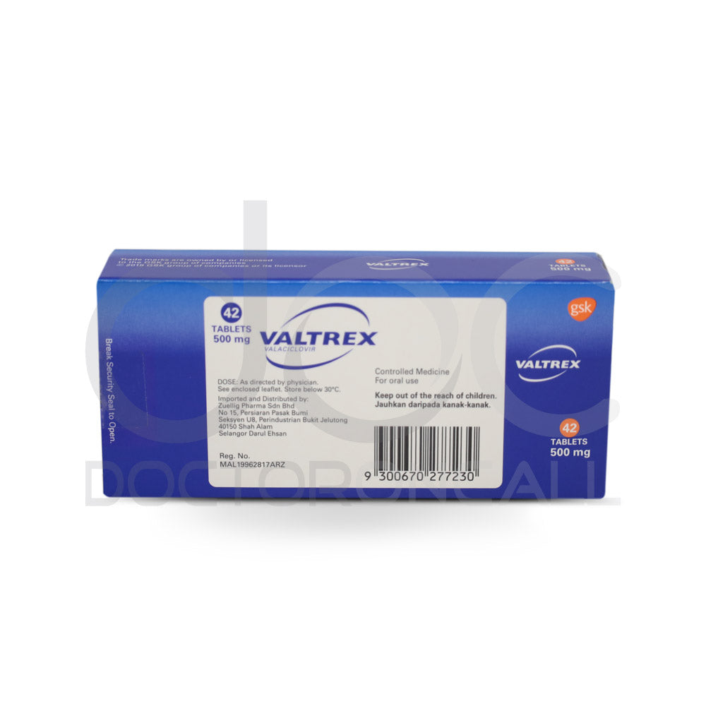 Valtrex prix