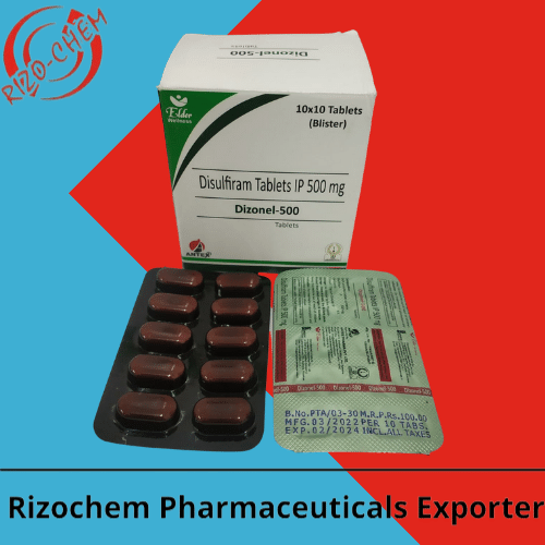 Disulfiram de 500 mg