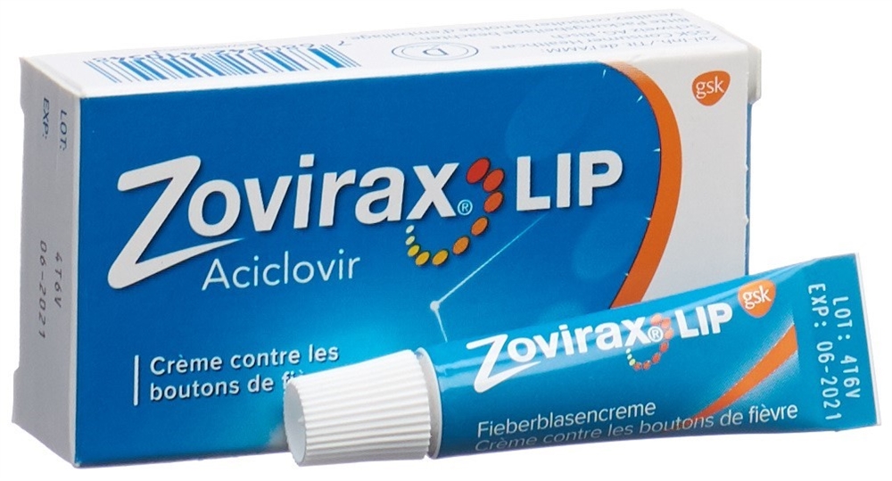 Zovirax lip prix