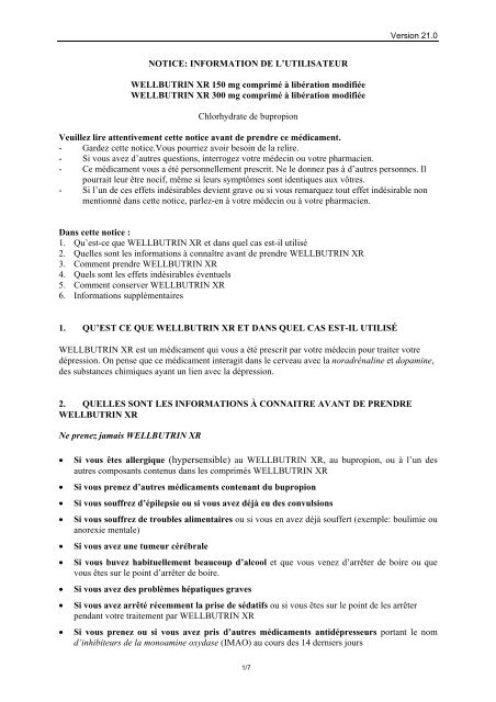 Bupropion Où Acheter