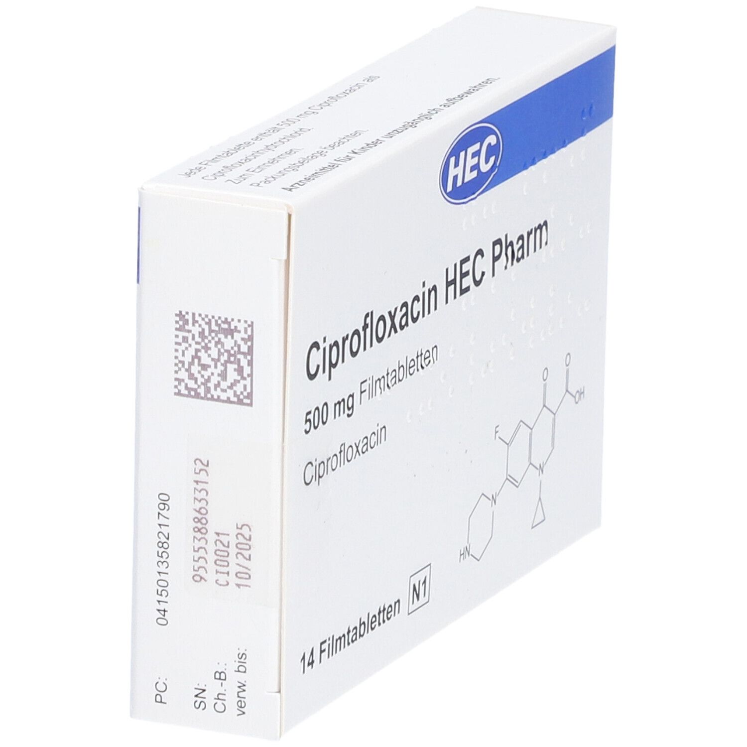 Ciprofloxacin 500 mg mepha