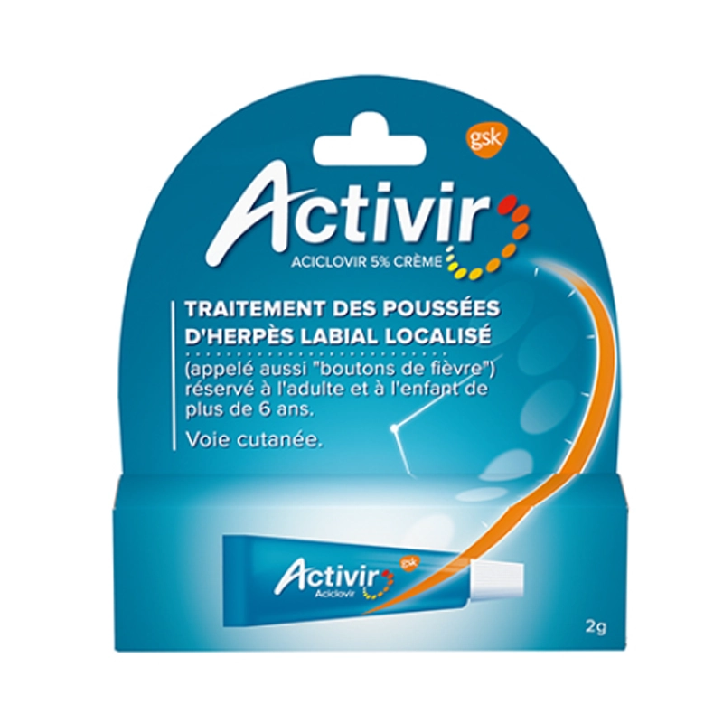 Prix zovirax crème tube de 2g