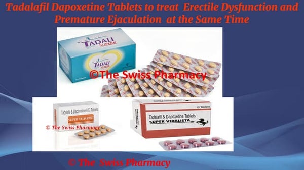 Tadalafil 20mg dapoxetine 60mg