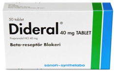 Propranolol 40 mg prix france