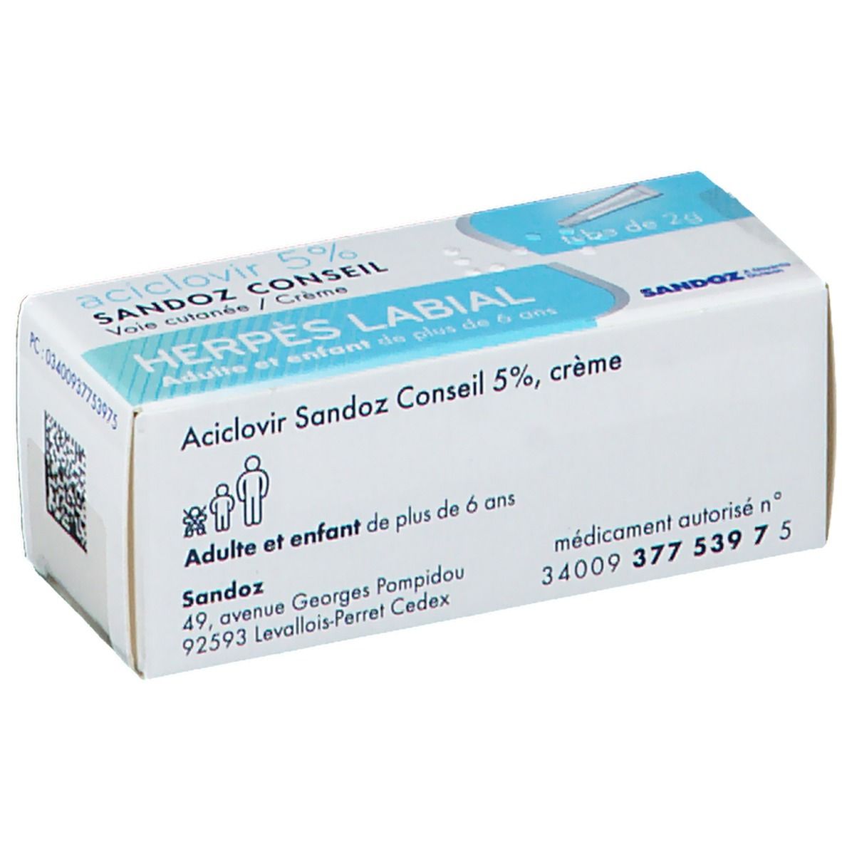 Coût du aciclovir