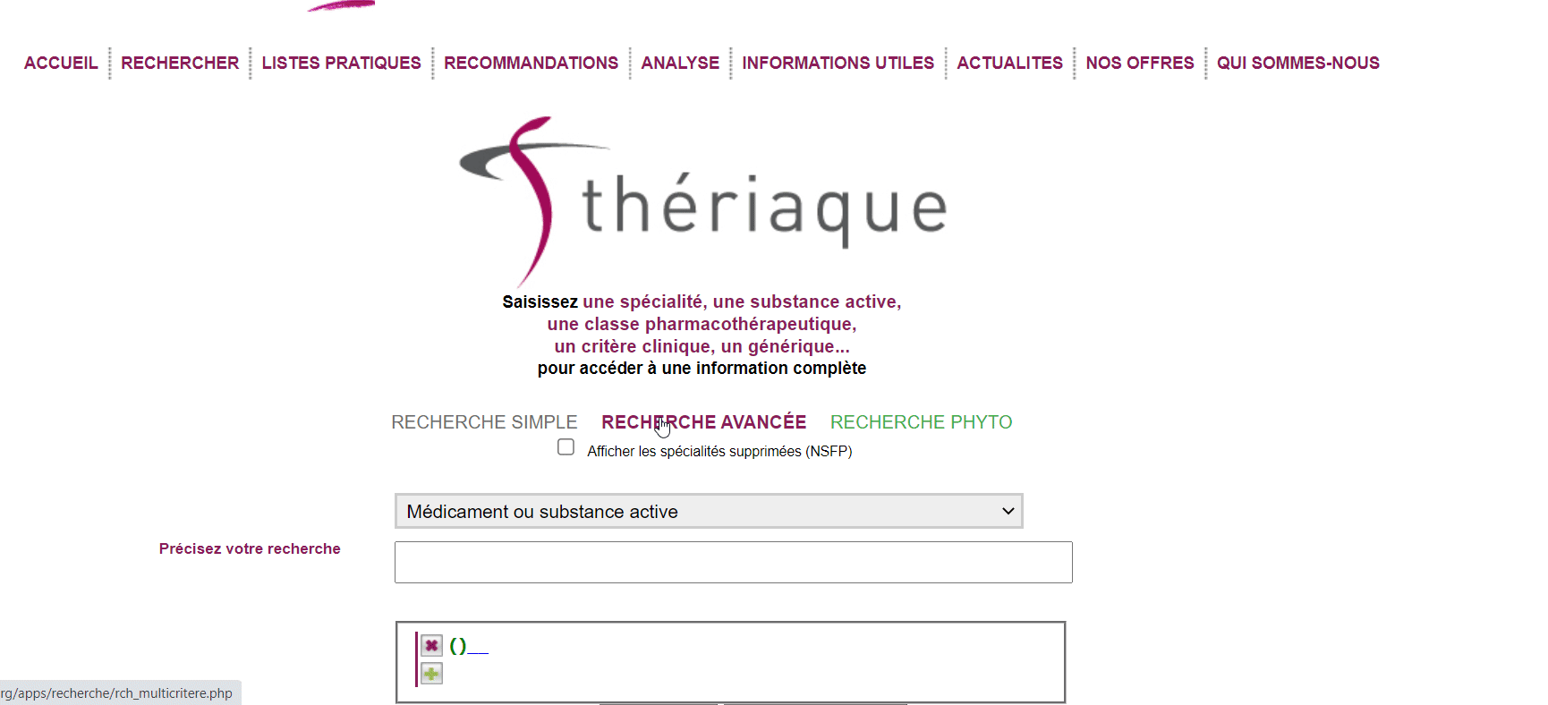 Générique pour imovane