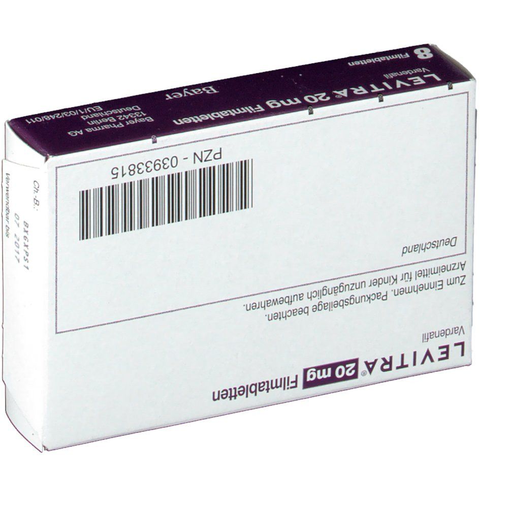 Vardenafil levitra 20mg