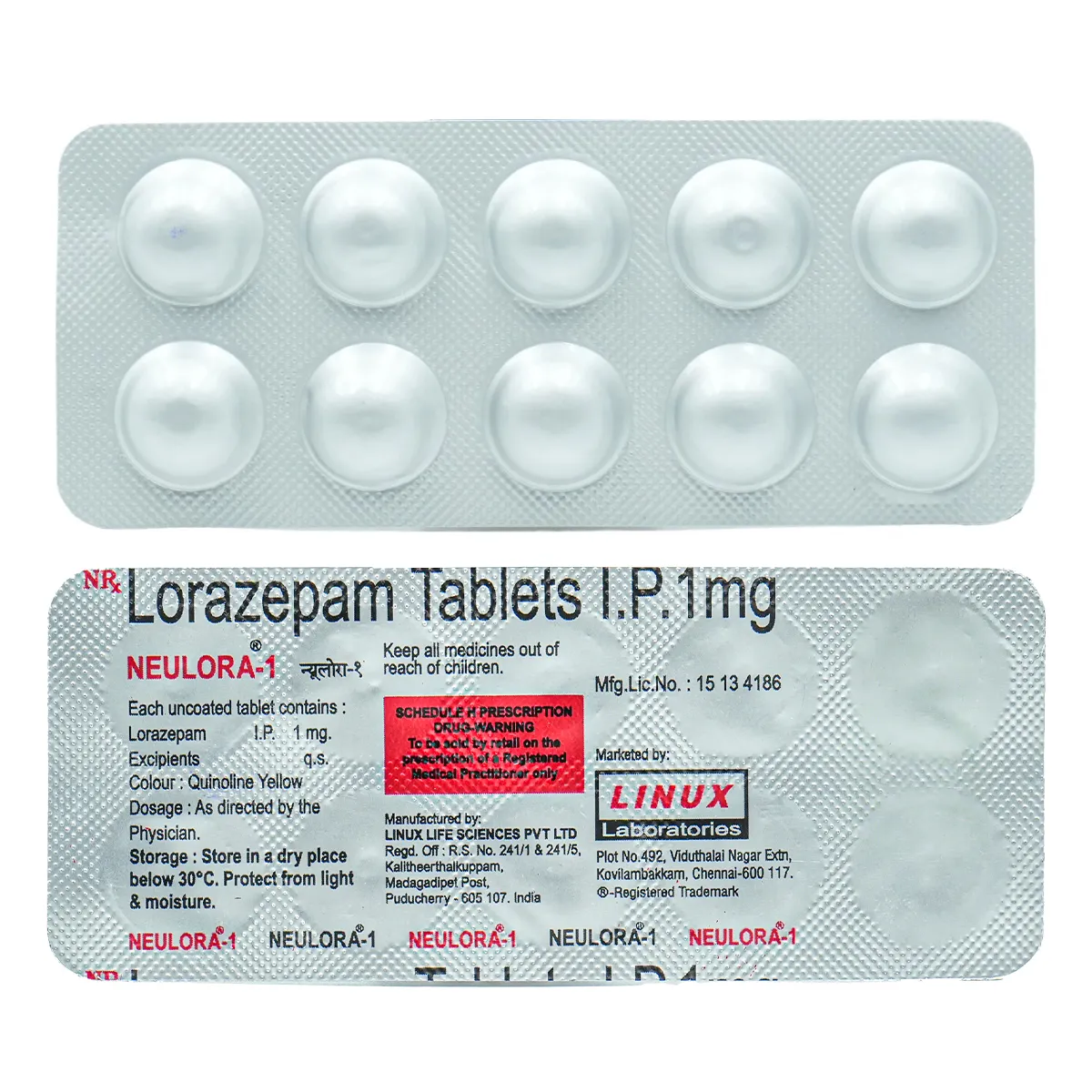 Prix Lorazepam