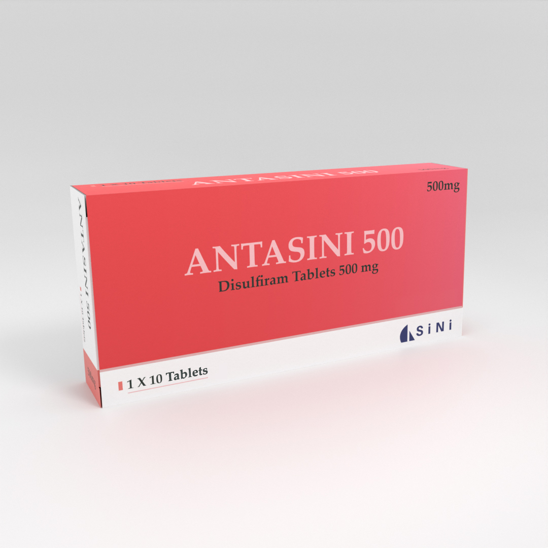 Disulfiram de 500 mg