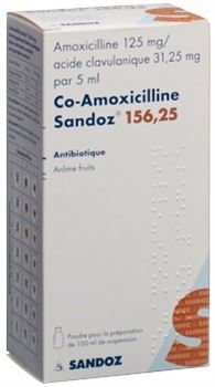 Amoxicilline sirop prix