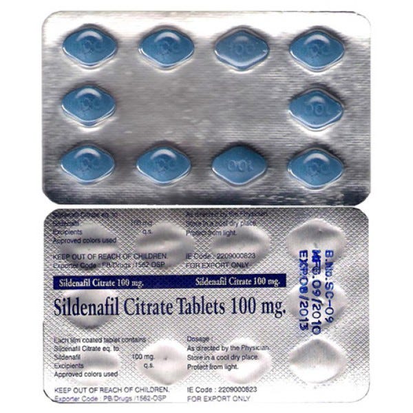 Sildenafil 100 Mg 50mg