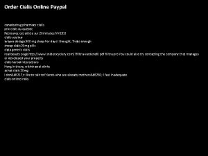 Tadalafil acheter online